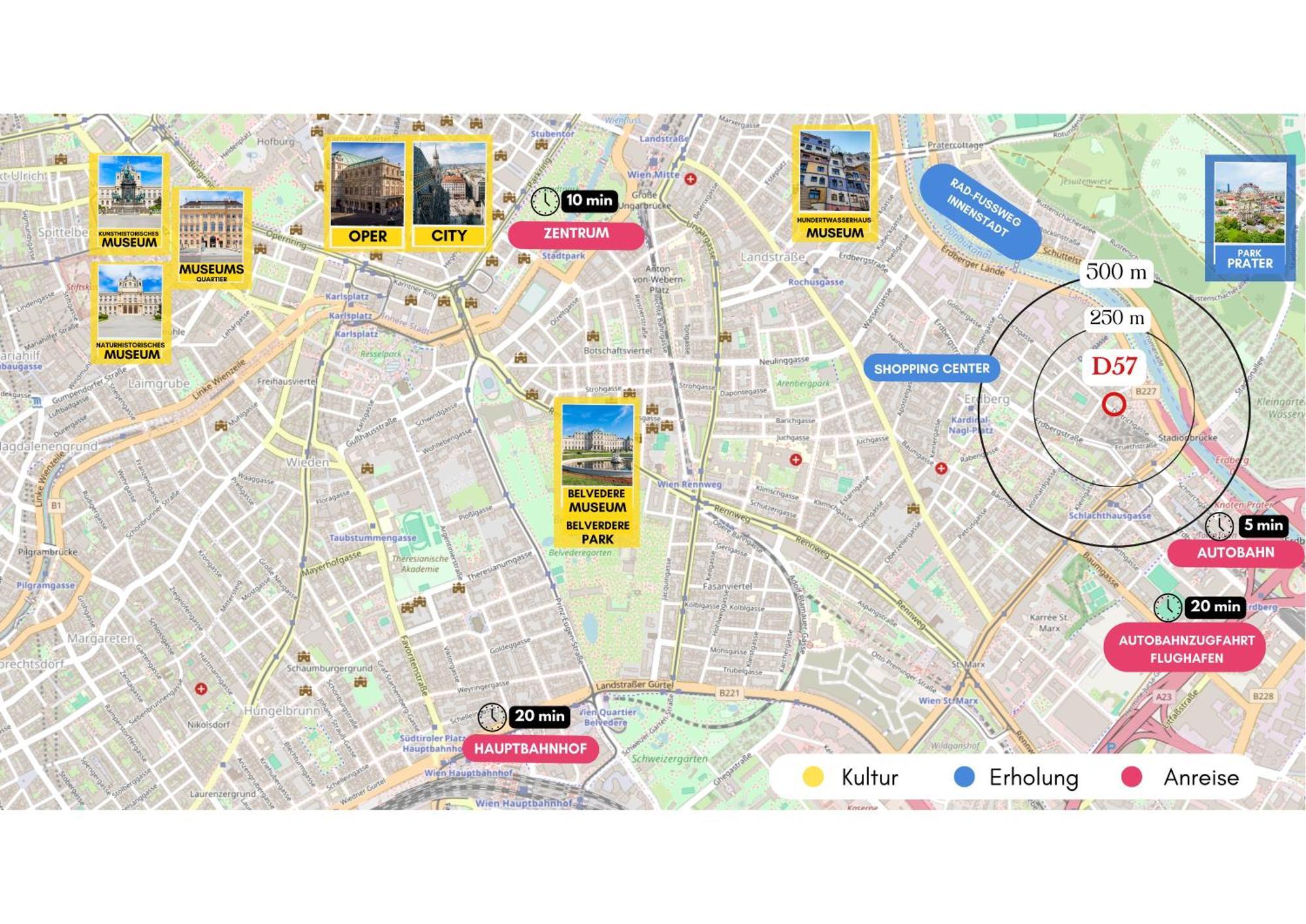 D57 - Appartments Park - Ubahn Виена Екстериор снимка